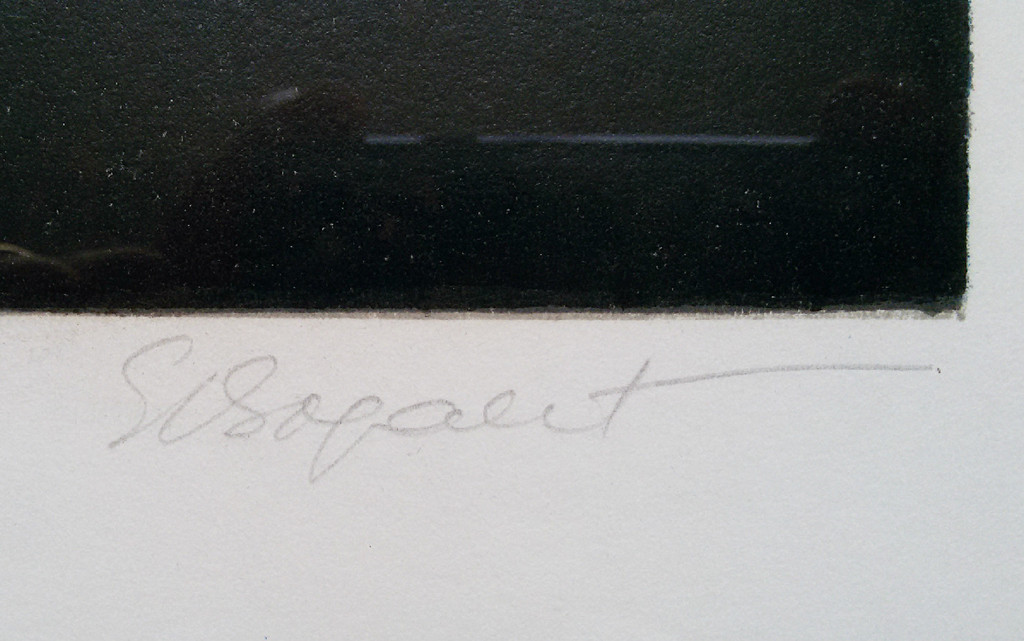 Gaston Bogaert - Rivage, litho (ingelijst) kopen? Bied vanaf 75!