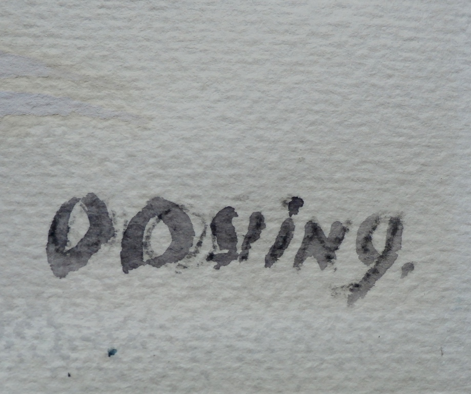 Jeanne Bieruma Oosting - aquarel: Vaas met bloemen kopen? Bied vanaf 225!