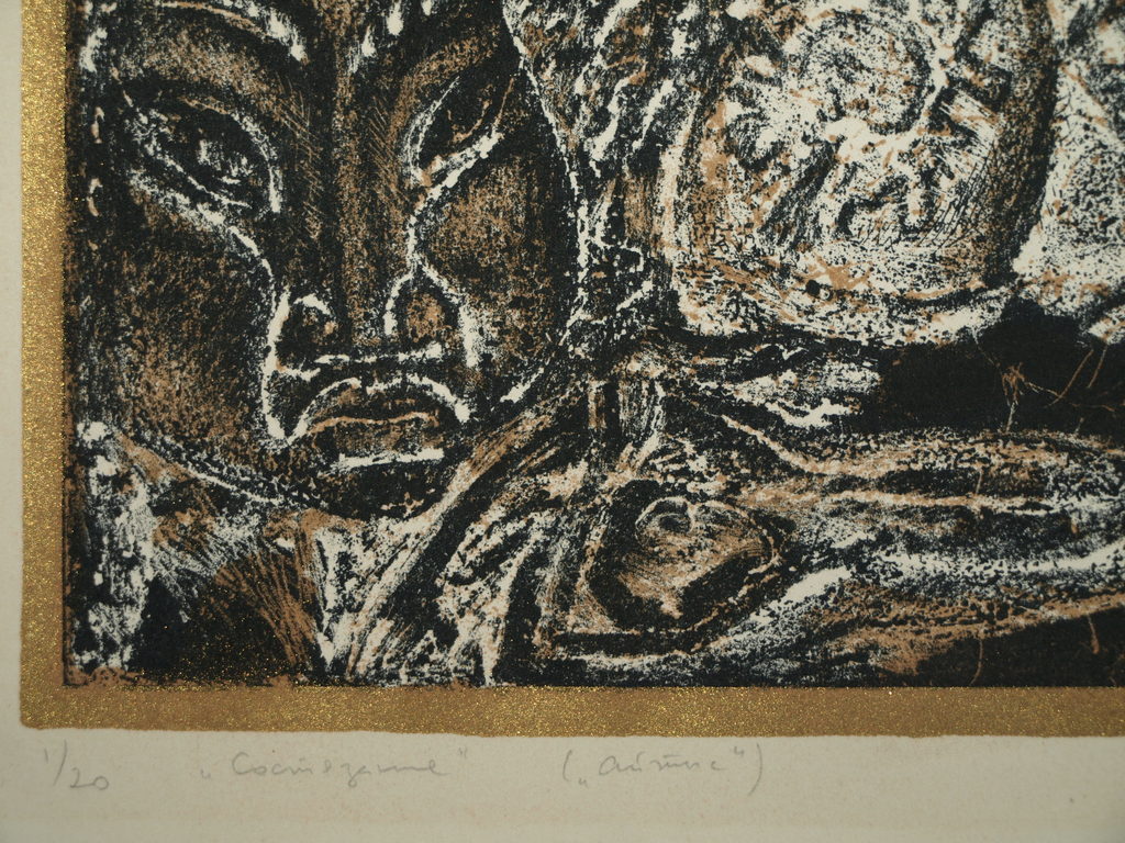 Evgenii Sidorkin – Lithografie – Gesigneerd – ca 1965 – Oplage 20 ex.  kopen? Bied vanaf 1!