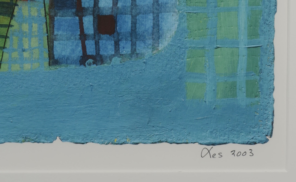 Anna Mes: Giclee, Compositie I - Ingelijst kopen? Bied vanaf 20!