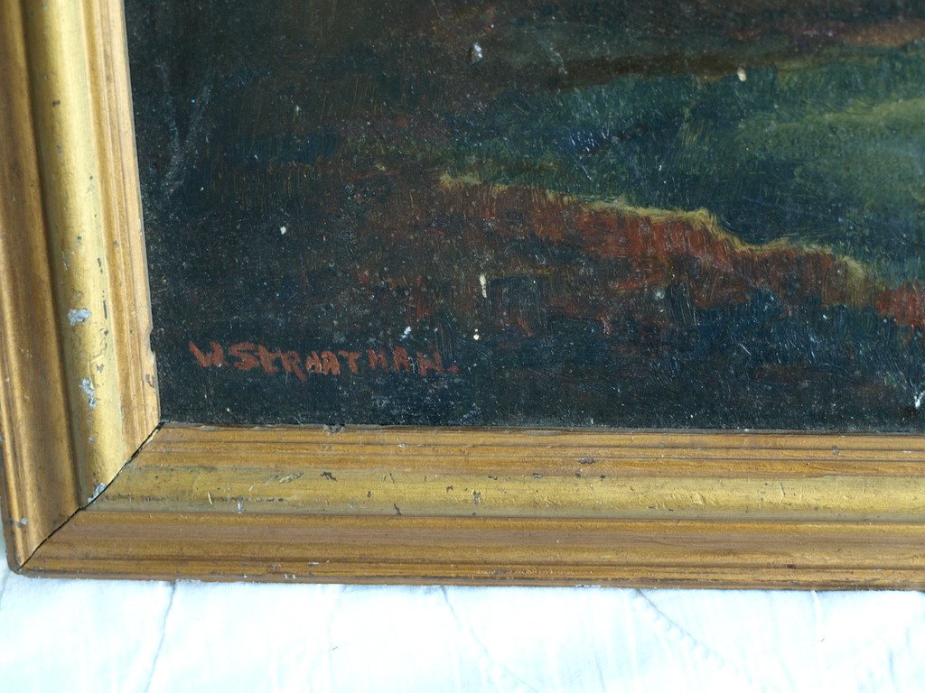 Wim Straatman (1913-2002) : Olieverf op paneel – gesigneerd & ingelijst– ca 1950 kopen? Bied vanaf 1!