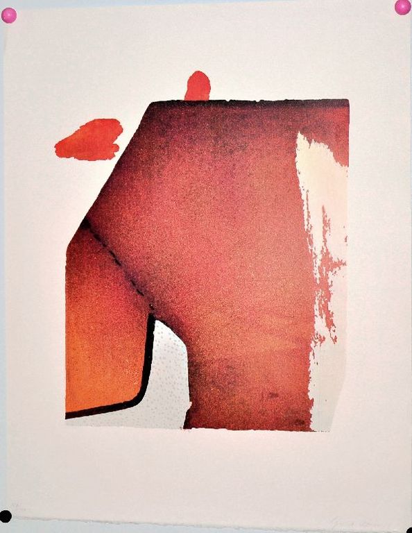 Gerard Eerenbeemt: Kleurenlitho - Prent 190 - Abstracte verkocht voor € 35!