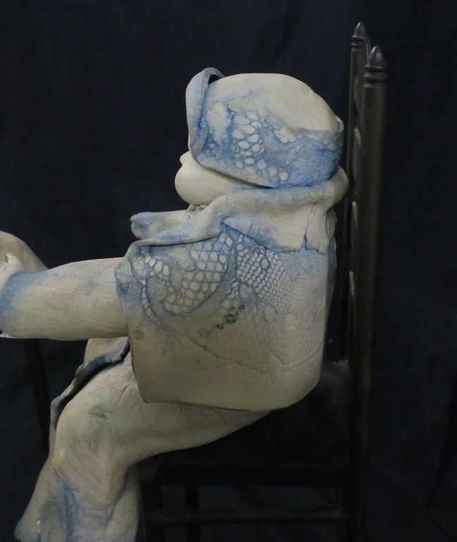 Dick Versluis: Object van keramiek en staal, Kind aan tafel kopen? Bied vanaf 50!