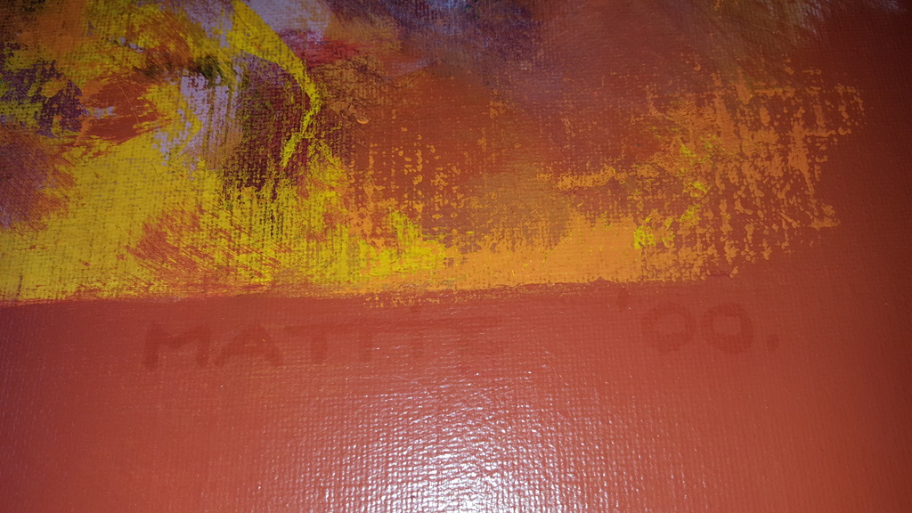 Mattie Schilders (1941) - Acryl op doek (groot), gesigneerd r.o. en '00 kopen? Bied vanaf 645!