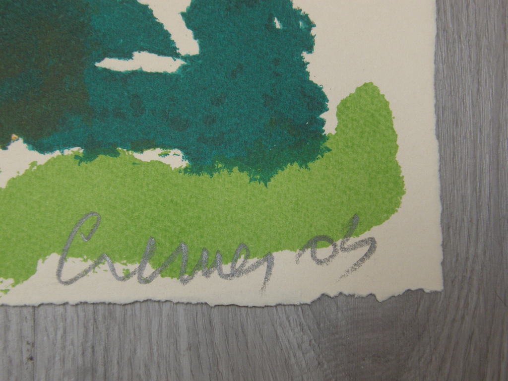 Jan Cremer: zeefdruk, potlood gesigneerd kopen? Bied vanaf 1!