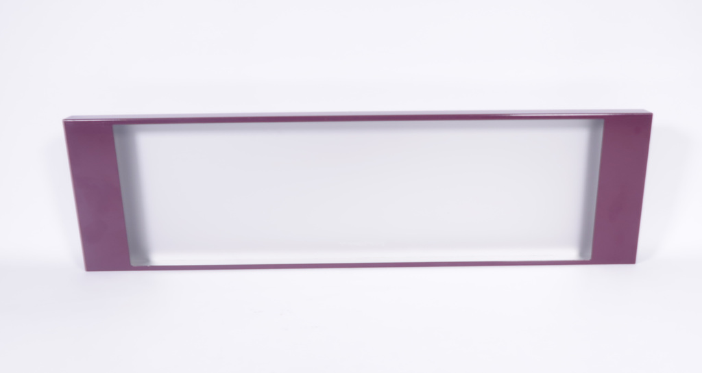 Marcel Wanders: Aluminium dienblad met paarse omranding kopen? Bied vanaf 20!