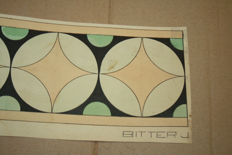 2X ABSTRACT ONTWERPEN VAN BITTER  -  1929 CUBISME EN 1930  kopen? Bied vanaf 1!