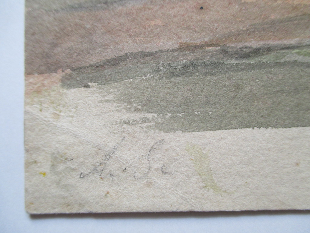 Onbekend, aquarel, duinlandschap kopen? Bied vanaf 25!