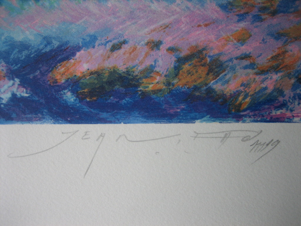 Jean Fernand - Paysage - Lithografie - Handgesigneerd - Opl. 170+180 ex. - 1999 kopen? Bied vanaf 1!