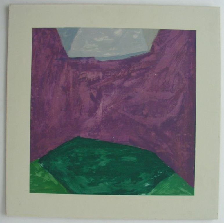 Aeltsje Hylkema - Zonder titel - acryl op papier [op board bevestigd] - 1988 kopen? Bied vanaf 1!