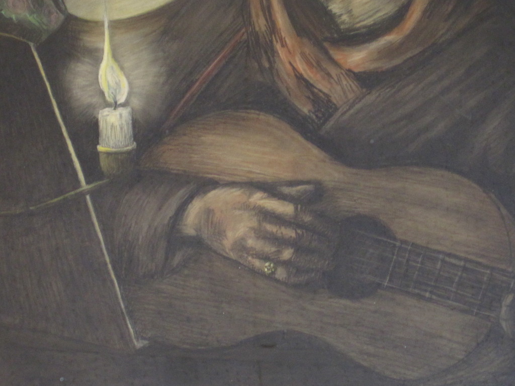 Ella S. Valk 1866-1942 "straatmuzikanten bij kaarslicht"aquarel ca. 1920 kopen? Bied vanaf 1!