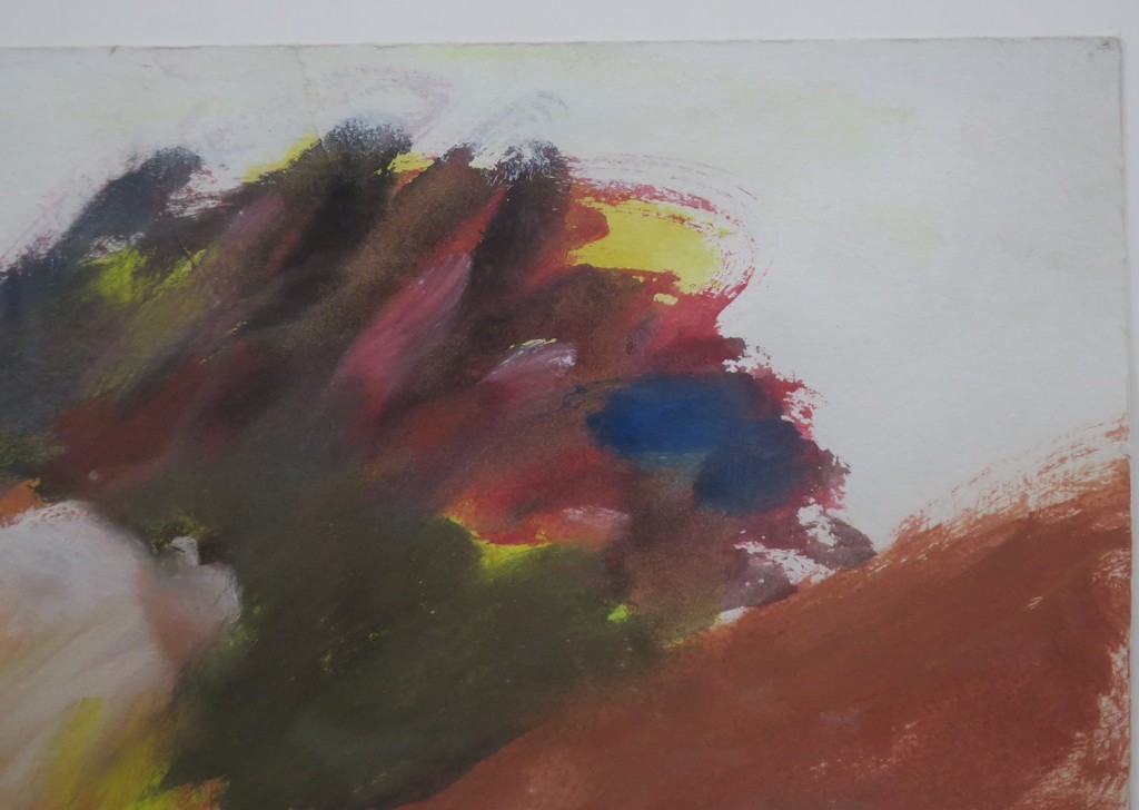 Eugene Brands: Gouache, Panta rhei; Alles stroomt... - Ingelijst kopen? Bied vanaf 1200!