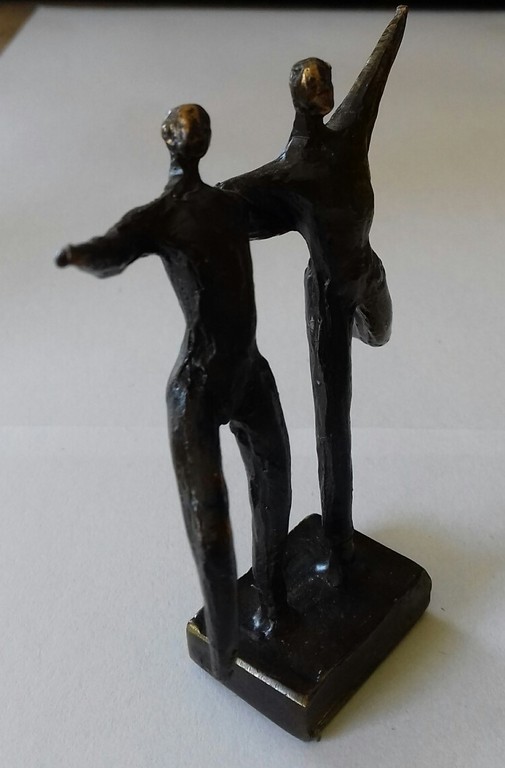 Kleine Sculptuur in brons van Corry van Ammerlaan van Niekerk. kopen? Bied vanaf 15!