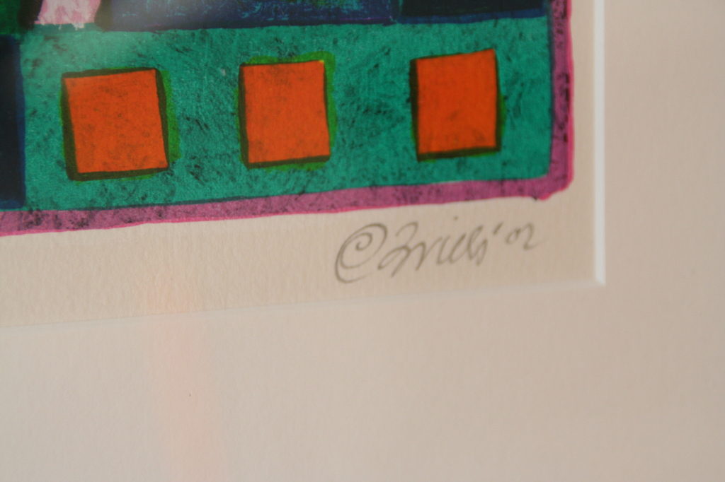 Clemens Briels - Zeefdruk - genummerd en gesigneerd kopen? Bied vanaf 125!