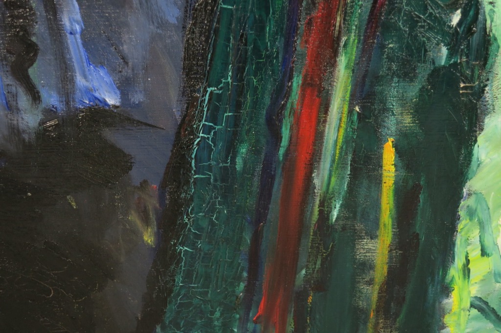 Jan van Holthe: Olieverf op doek, Portrait de Marja - Ingelijst (Zeer groot) kopen? Bied vanaf 175!