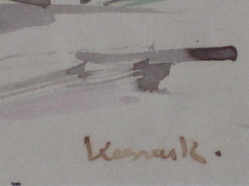 Kees van Urk, Buitenlands straatbeeld, Gemengde techniek kopen? Bied vanaf 1!