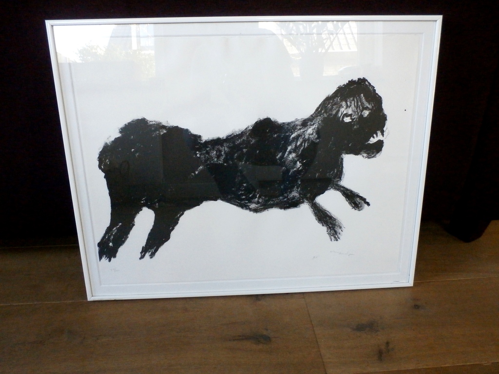 Armando - ingelijste litho: Das Tier - 1991 kopen? Bied vanaf 385!