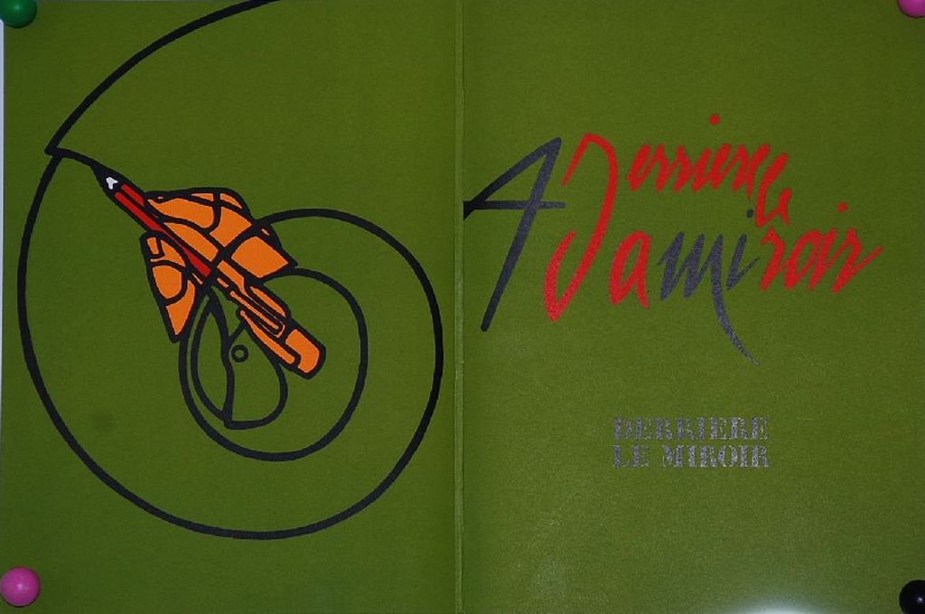 Valerio Adami: Derriere le mirroir No. 206, 1973 verkocht voor € 45!