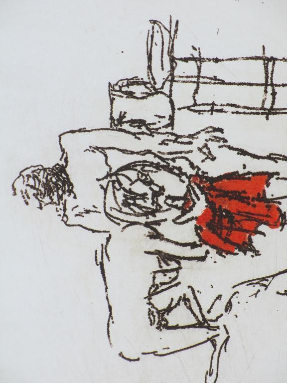 Thom F.Gerrard, Erotische scene, Ets kopen? Bied vanaf 45!