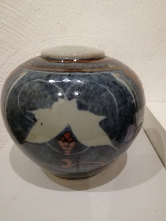 prachtige bolle geglazuurde vaas - periode ca 1960 kopen? Bied vanaf 20!