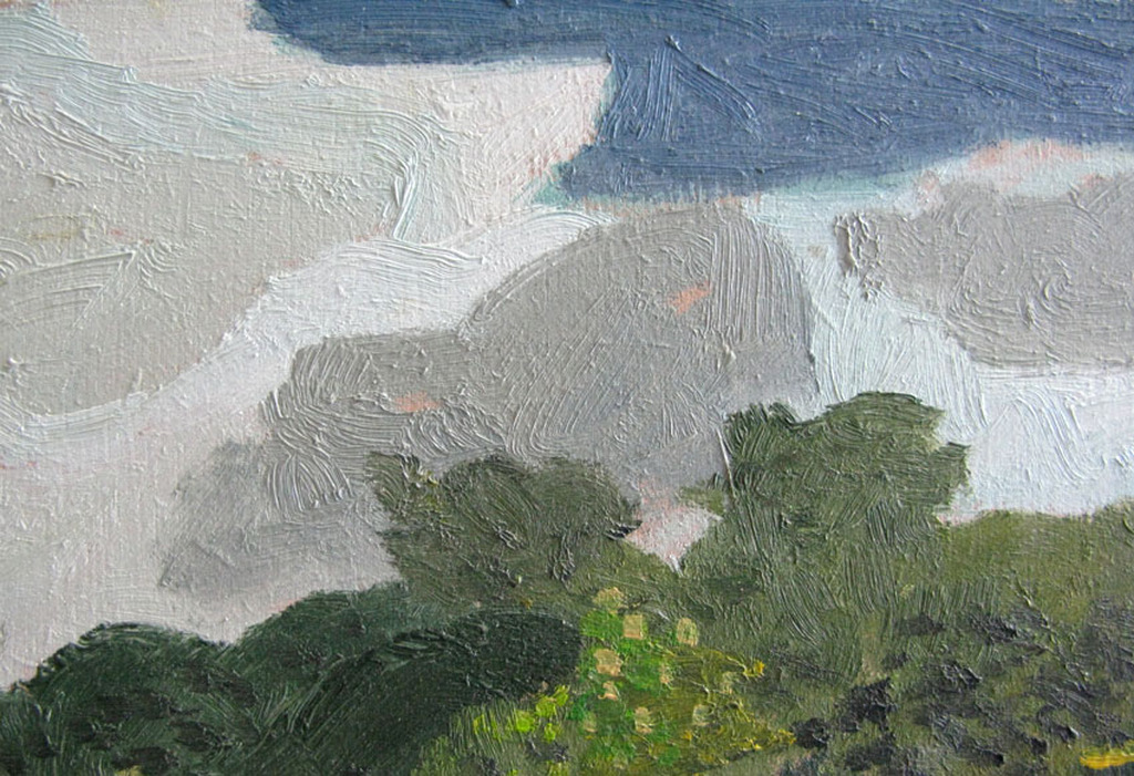 Hendrik Jan Visser - WANDELING - olieverf op paneel kopen? Bied vanaf 1!