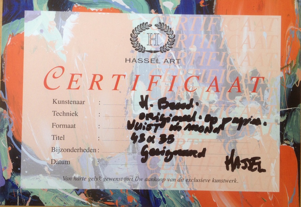 Herman Brood - Originele Viltstift Tekening, getiteld: Vuist in mond kopen? Bied vanaf 1!