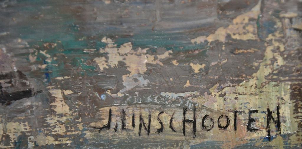 Jan Linschooten: Origineel werk, 'Stilleven met palet' kopen? Bied vanaf 70!