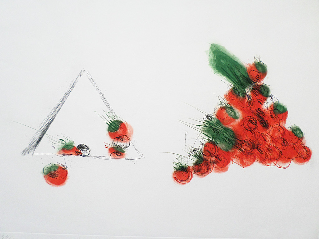 Laatste keer: Ger Lataster - Aardbeien, droge naald ets met aquatint verkocht voor € 125!