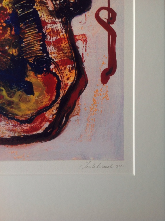 te Wierik, litho op papier, 26/160 Fantasievoorstelling incl. passepartout 90X70 kopen? Bied vanaf 195!