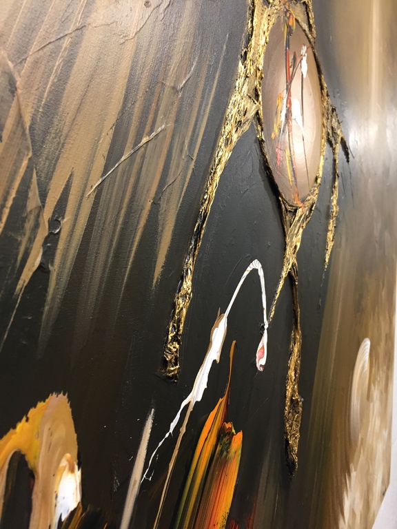 Gena Genadyj, gemengde technieken op doek kopen? Bied vanaf 1!