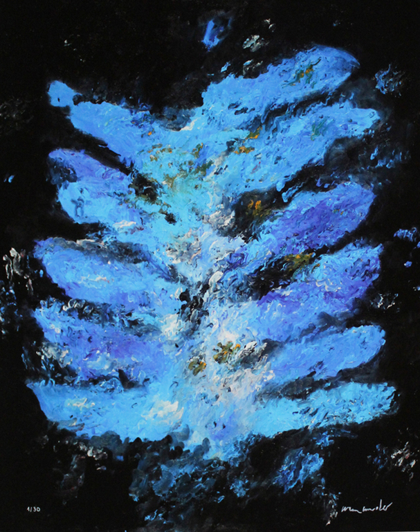 ARMANDO. Heel mooie Giclee. -Pflanze- 2014. Oplage 30.  kopen? Bied vanaf 199!
