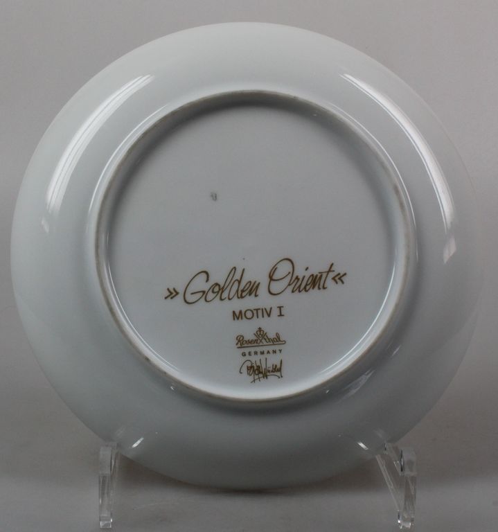 Bjorn Wiinblad Rosenthal bordje Golden Orient Motiv I kopen? Bied vanaf 15!