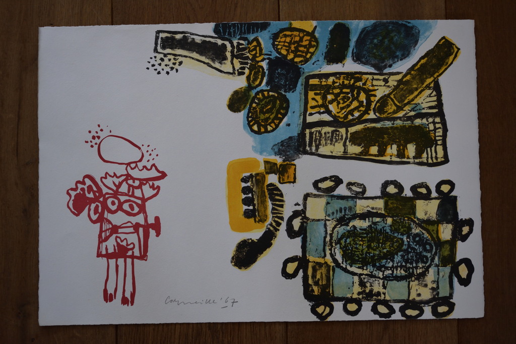 Corneille - Femme de Nuit et d'aube - 1967 - 5 verkocht voor € 350!