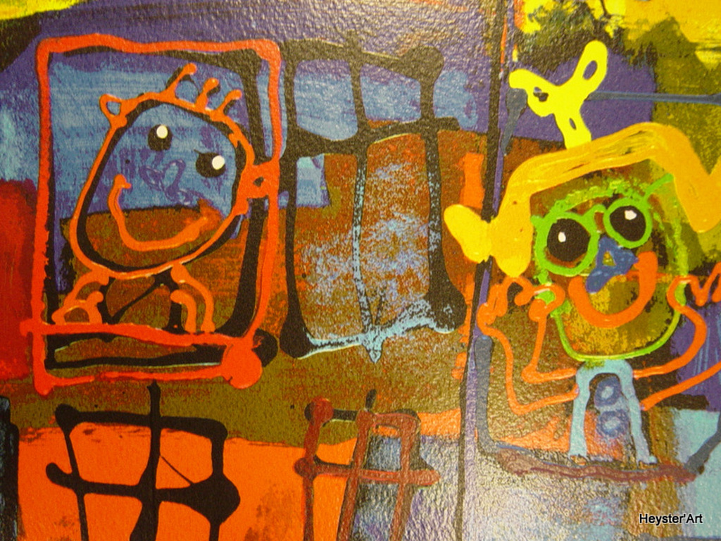 Ad Verstijnen - zeefdruk - Sightseeing kopen? Bied vanaf 60!