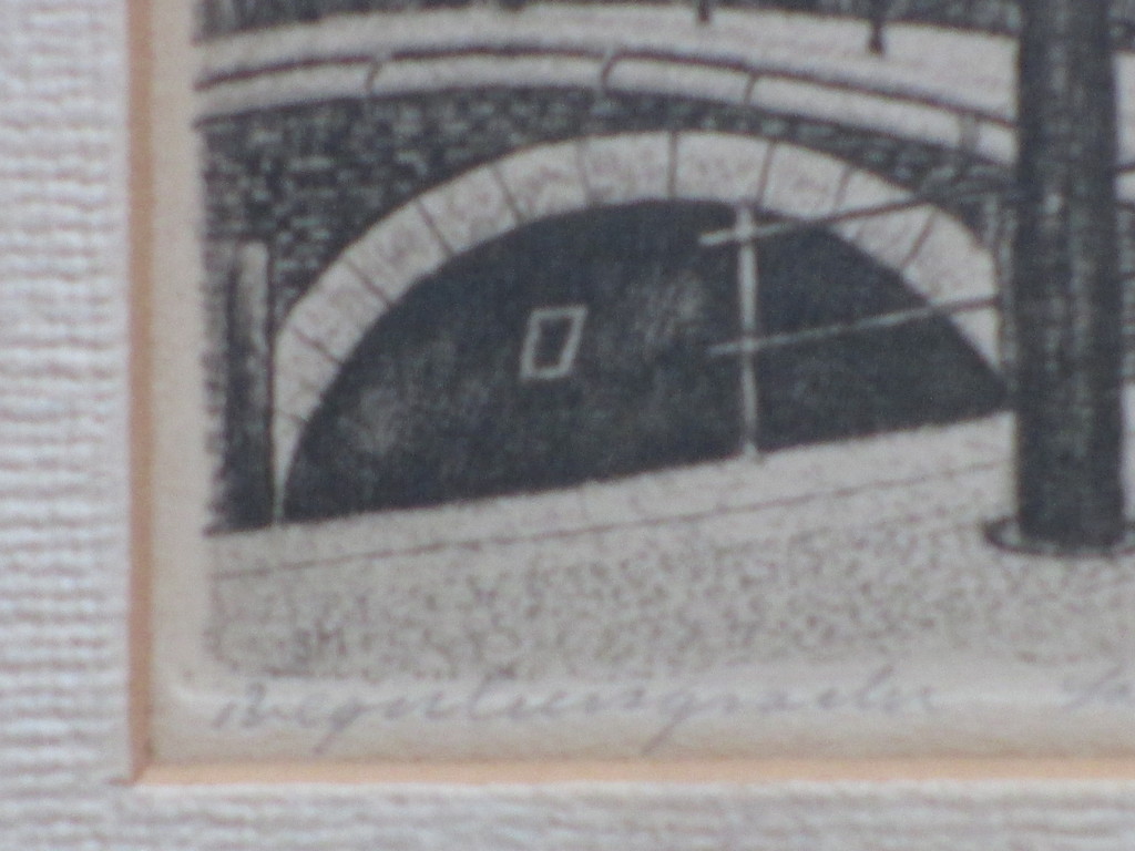 Sal Meijer, Reguliersgracht Amsterdam, Ets kopen? Bied vanaf 50!