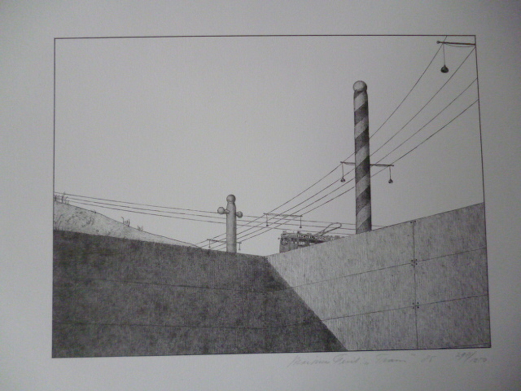 Marinus Fuit - litho - Tram kopen? Bied vanaf 40!