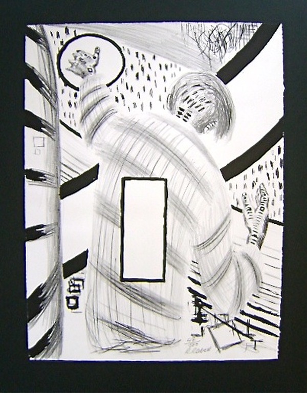 Roger Raveel zwart/wit litho Een magisch gebaar kopen? Bied vanaf 350!