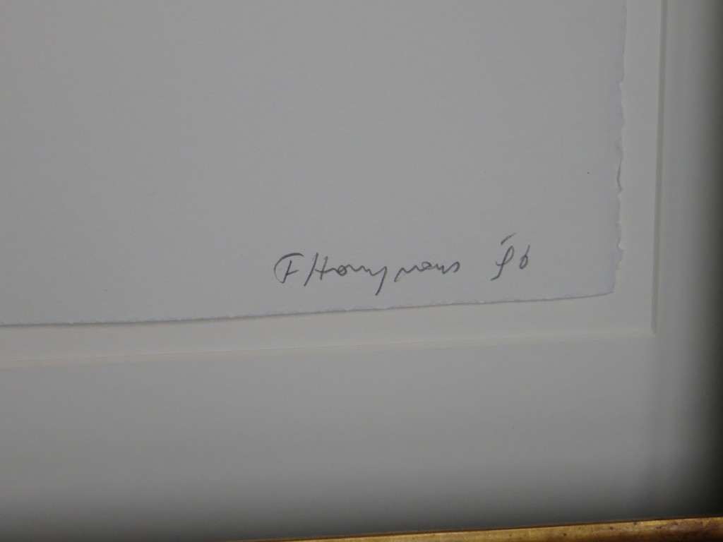 Fons Haagmans, Litho, Les petite Miseres. kopen? Bied vanaf 120!