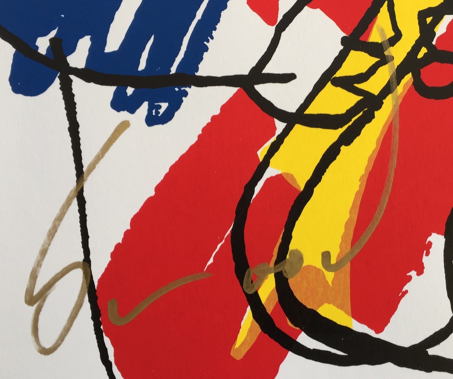 Herman Brood - The Beat Goes On 2 - Originele hand gesigneerde zeefdruk kopen? Bied vanaf 1!