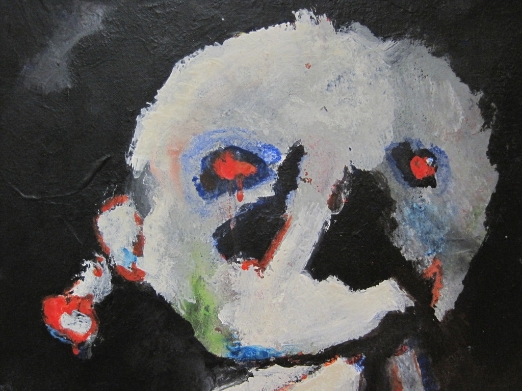 COBRA Karel Appel ? olieverfschilderij  rechtsonder gesigneerd kopen? Bied vanaf 1!