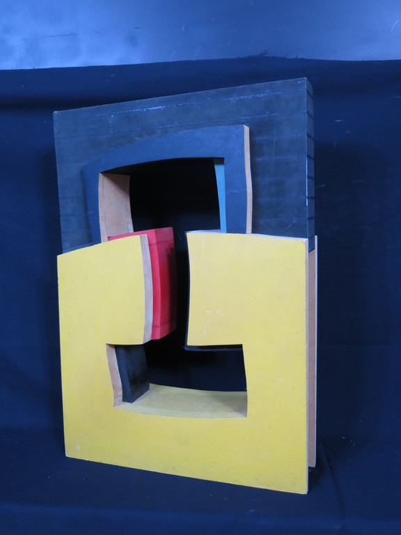 AcheterJoep Derkx: Beschilderd houten beeld (plastiek), Zonder titel? Enchérissez de 1!