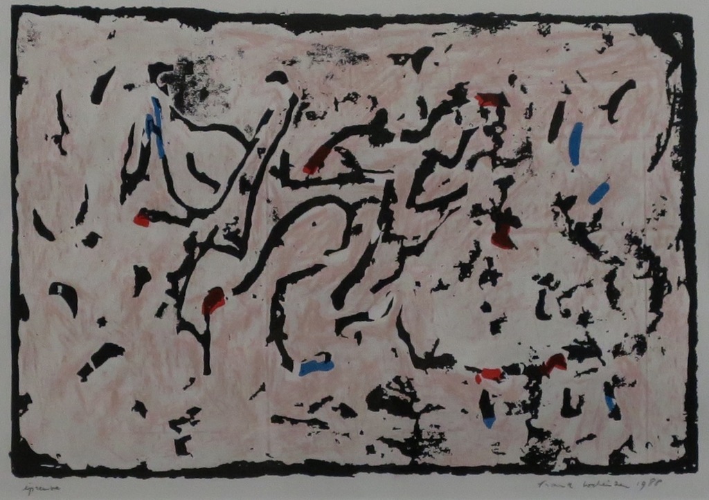 Frank Lodeizen: Litho, Z.T. - Ingelijst kopen? Bied vanaf 40!