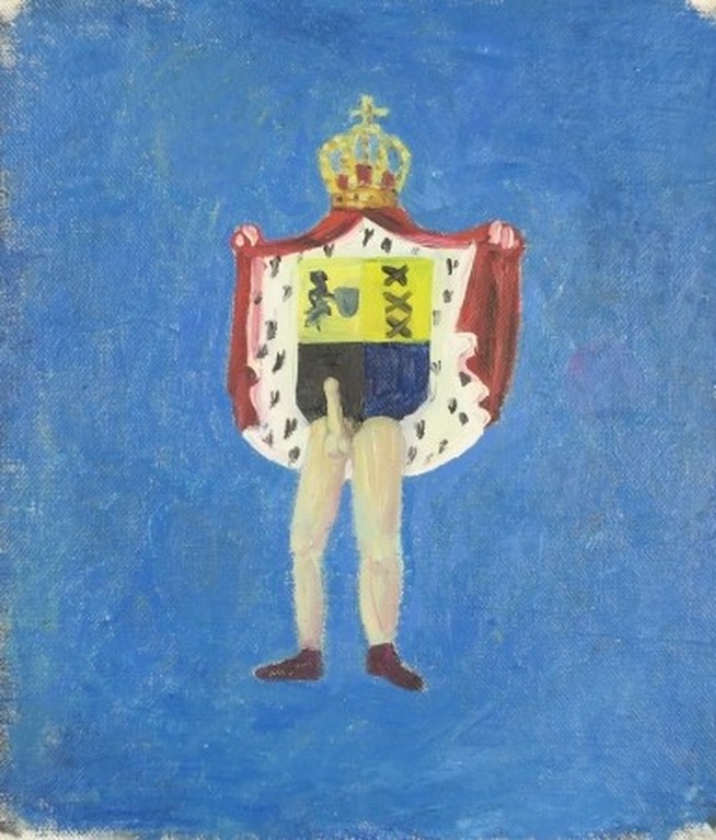 Rene Brouns: Olieverf op doek, Hofleverancier kopen? Bied vanaf 20!