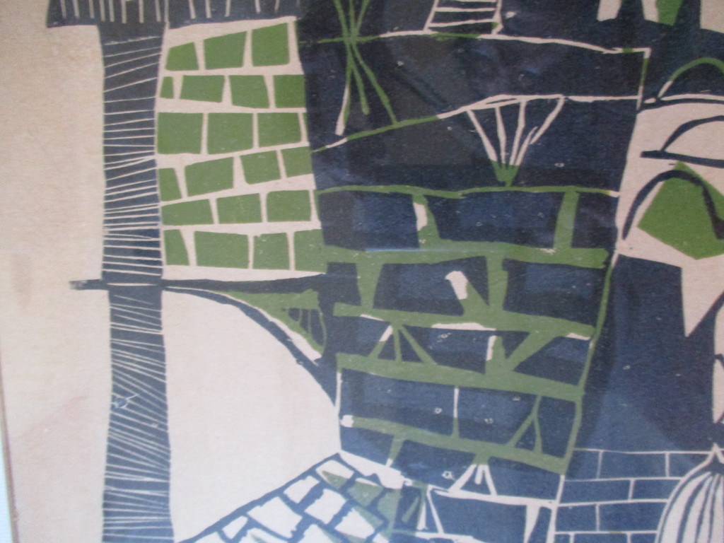 Gras Heyen: Houtgravure, Zonder titel kopen? Bied vanaf 45!