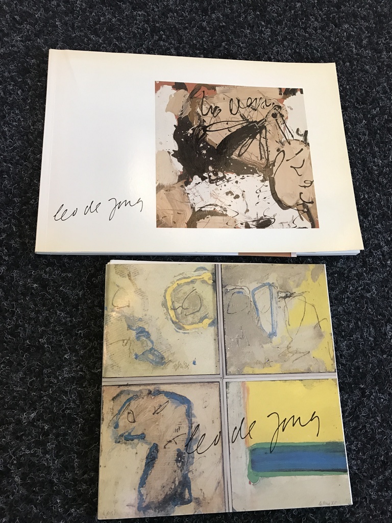 Leo de Jong gemengde technieken op papier, gesigneerd. 1982 kopen? Bied vanaf 1!