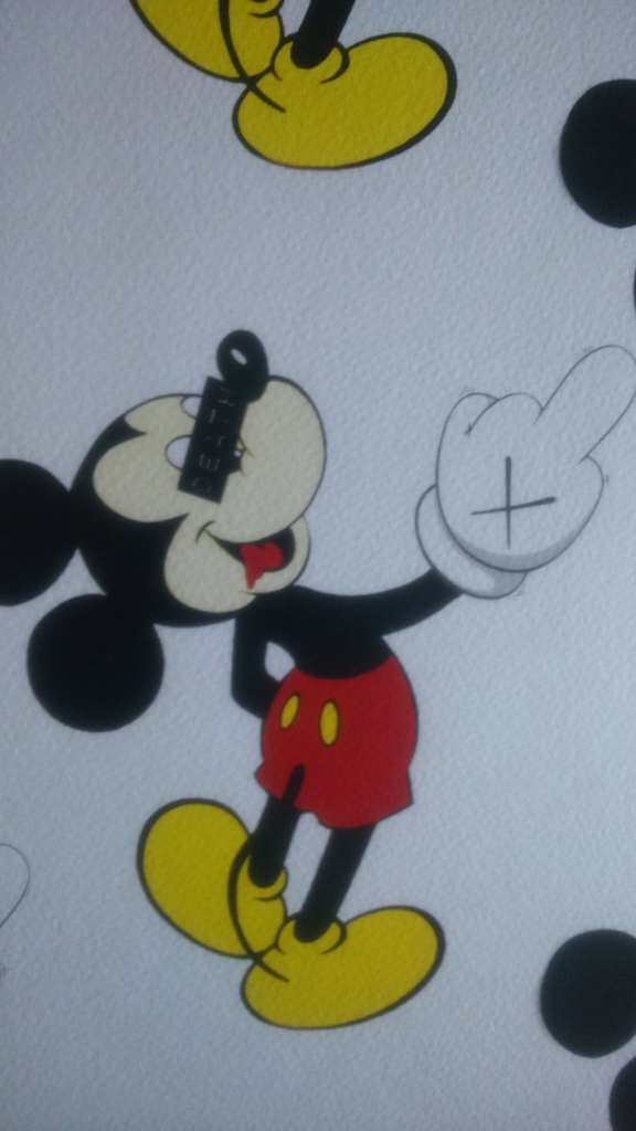 Death NYC large Fine Art Print Mickey with COA and Seal kopen? Bied vanaf 49!