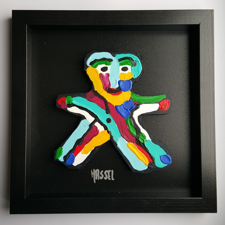 Ad van Hassel - Acrylverf op Foam - ingelijst  kopen? Bied vanaf 49!