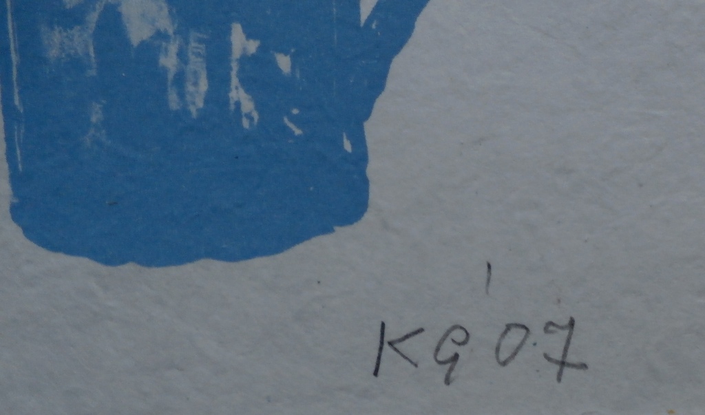 Klaas Gubbels, litho: De Gieters, handgesigneerd en genummerd, 2007 kopen? Bied vanaf 95!