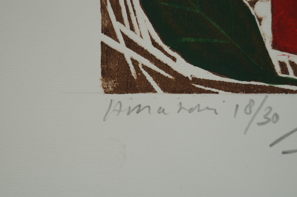 John Lie a Fo - gesigneerde zeefdruk - 1993 kopen? Bied vanaf 25!