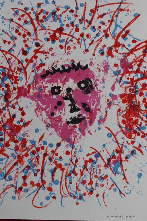 Jef Diederen (1920-2009)- gesigneerd litho - opl. 100 ex. -1996 -galerie Schoots kopen? Bied vanaf 25!